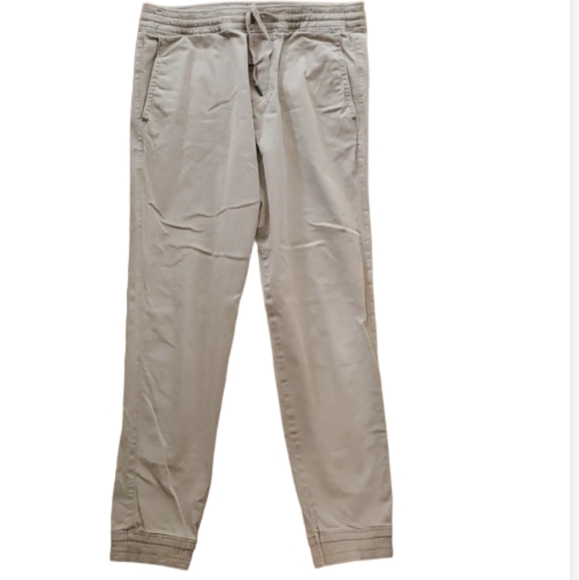 Hollister Pants Hollister Light Khaki Advanced Stretch Twill Jogger